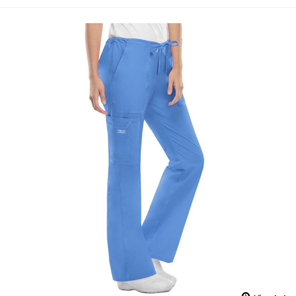 Cherokee Workwear Womens Drawstring Scrub Pants